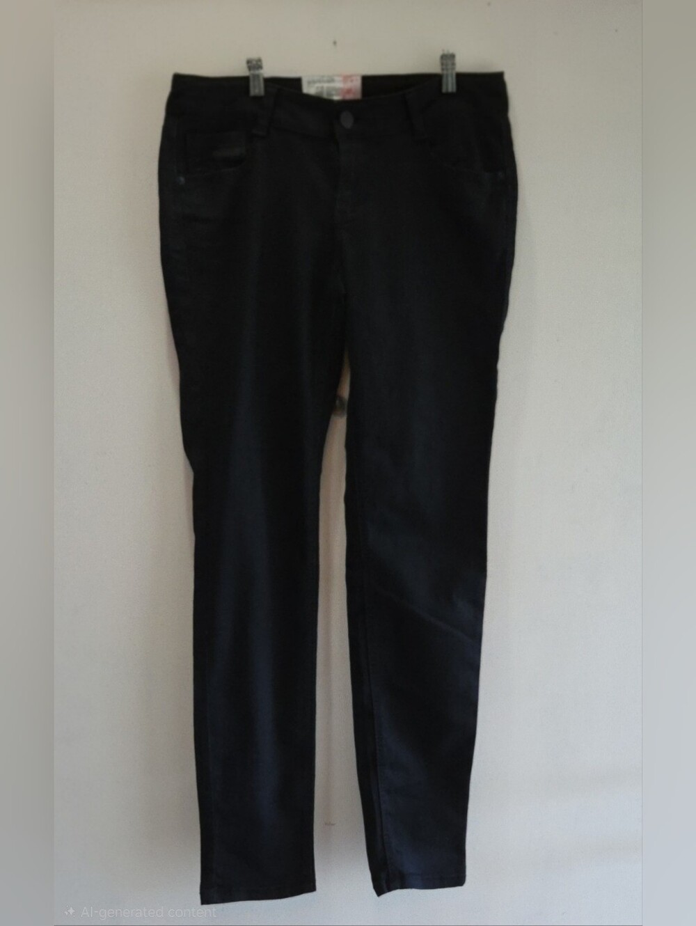 Paris Blues Junior Teens Black EUC Straight-Leg Pants